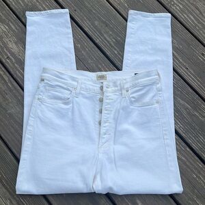Citizens of Humanity Olivia High-Ride Slim Ankle Jeans